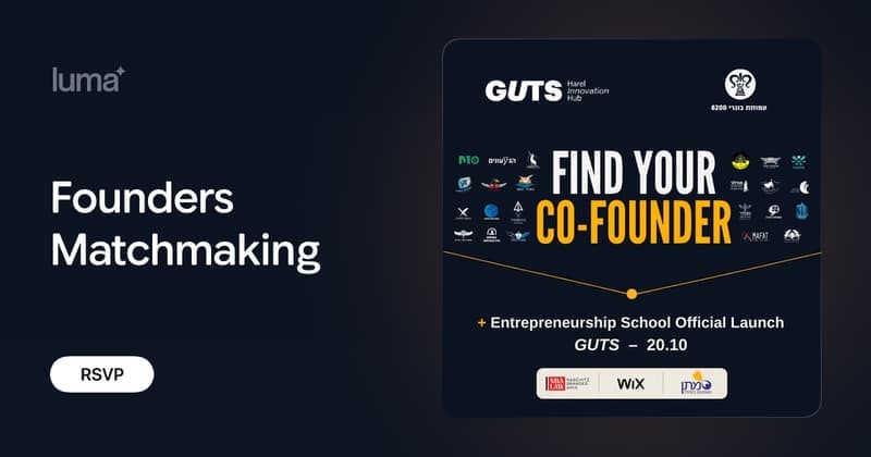 FIND YOUR CO-FOUNDER